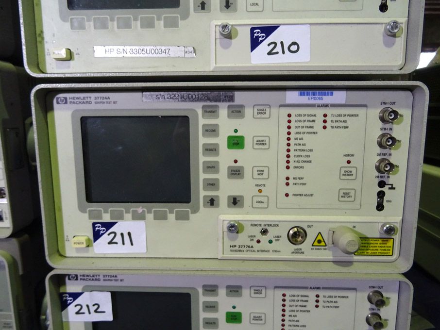 HP 37724A SDH / PDH test set - lot located at: PP...
