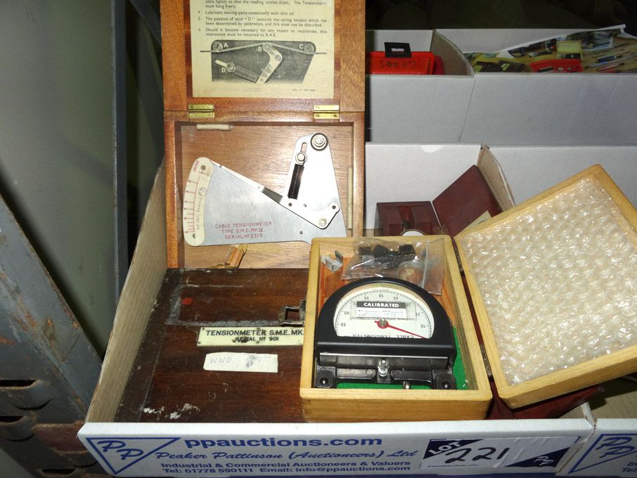 SME MkIII tensionmeters, MkIV cable tensionmeter &...
