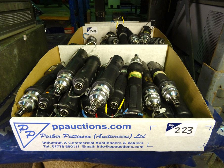 19x Kolver FAB 12RE electric drivers - lot located...