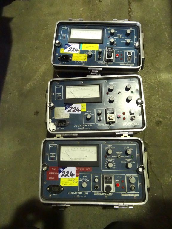 3x Hocking locator UH universal high frequency edd...