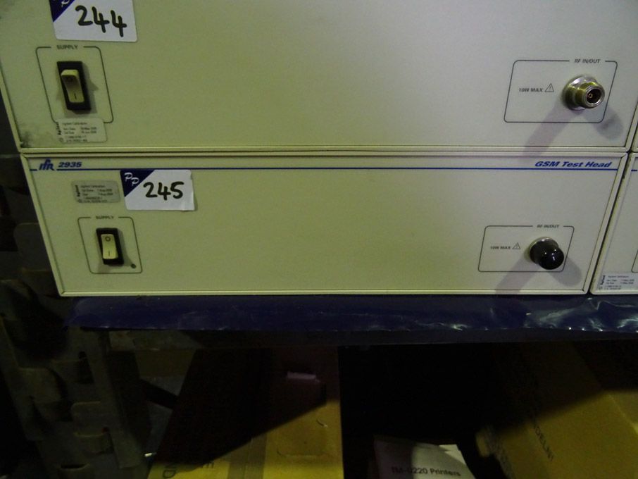 IFR 2935 GSM test head - lot located at: PP Salero...