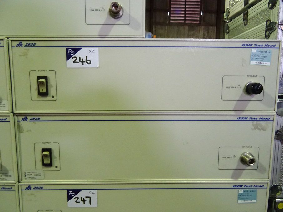 2x IFR 2935 GSM test heads - lot located at: PP Sa...