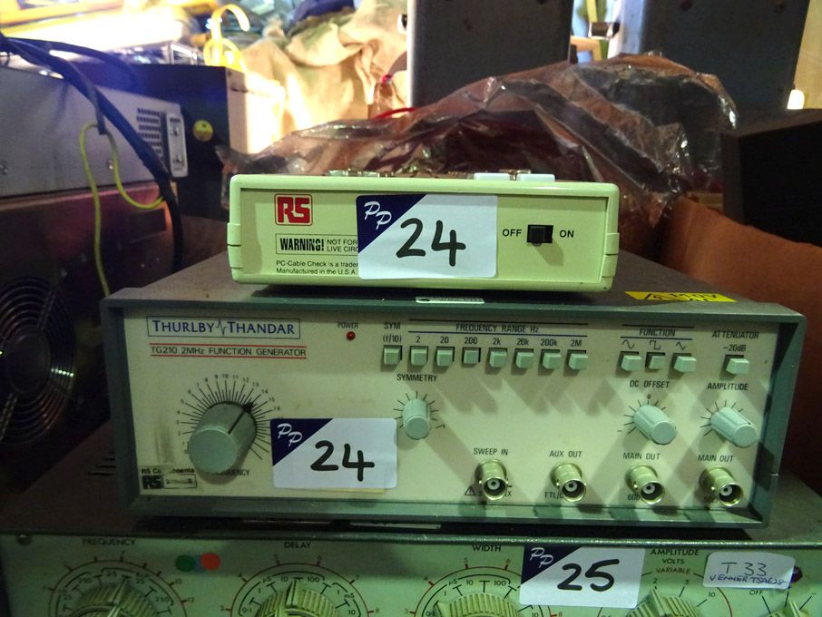 Thurlby Thandar TG210 function generator, 2MHz, RS...