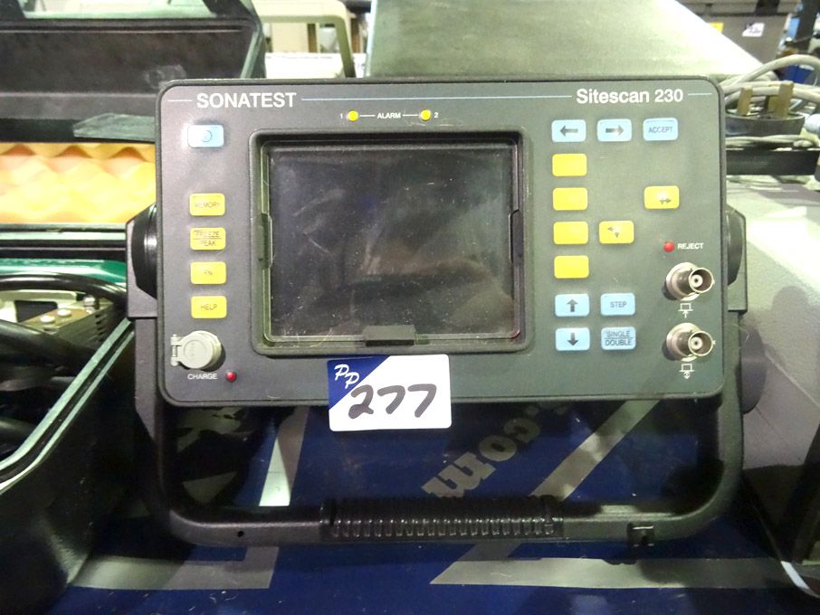 Sonatest Sitescan 230 ultrasonic flaw detector wit...