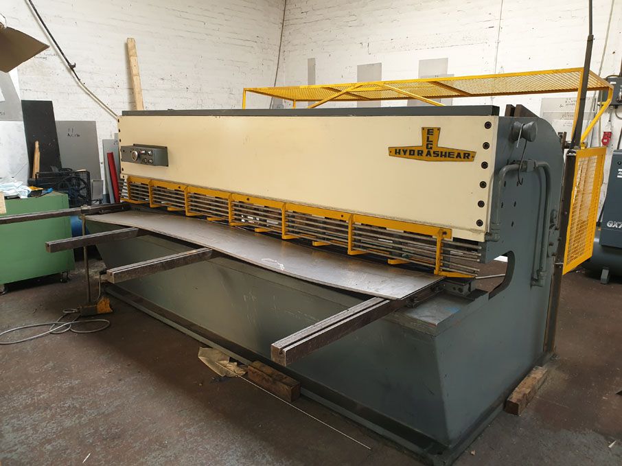 Elga Hydrashear hydraulic guillotine, 10ft x ¼" (3...