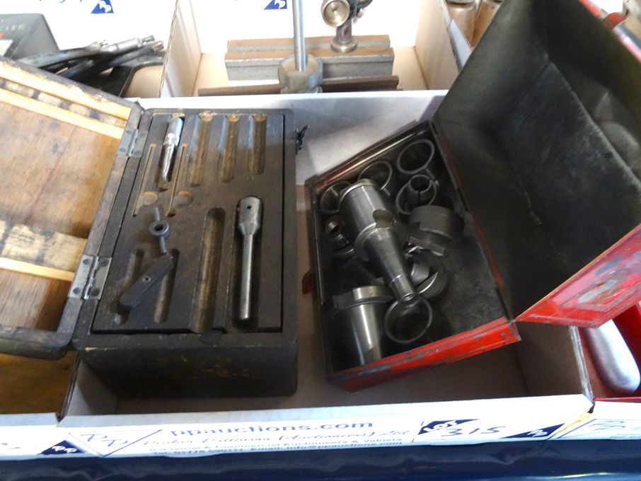 Adjustable boring head, Clarkson Autolock in cases...