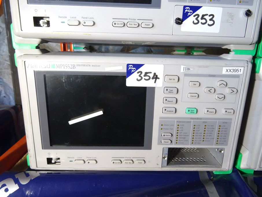 Anritsu MP1552B SDH / PDH / ATM analyser - lot loc...