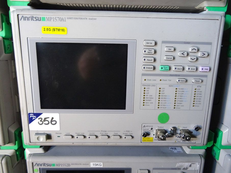 Anritsu MP1570A1 Sonet / SDH / PCH / ATM analyser...