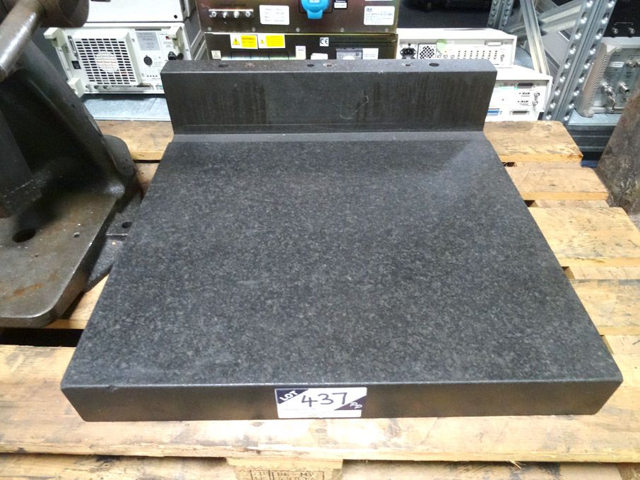 L shaped Grade 0 granite surface plate, 610x610mm...