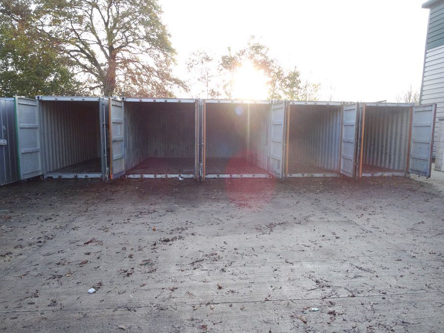 20ft steel storage / shipping container (1989) - l...