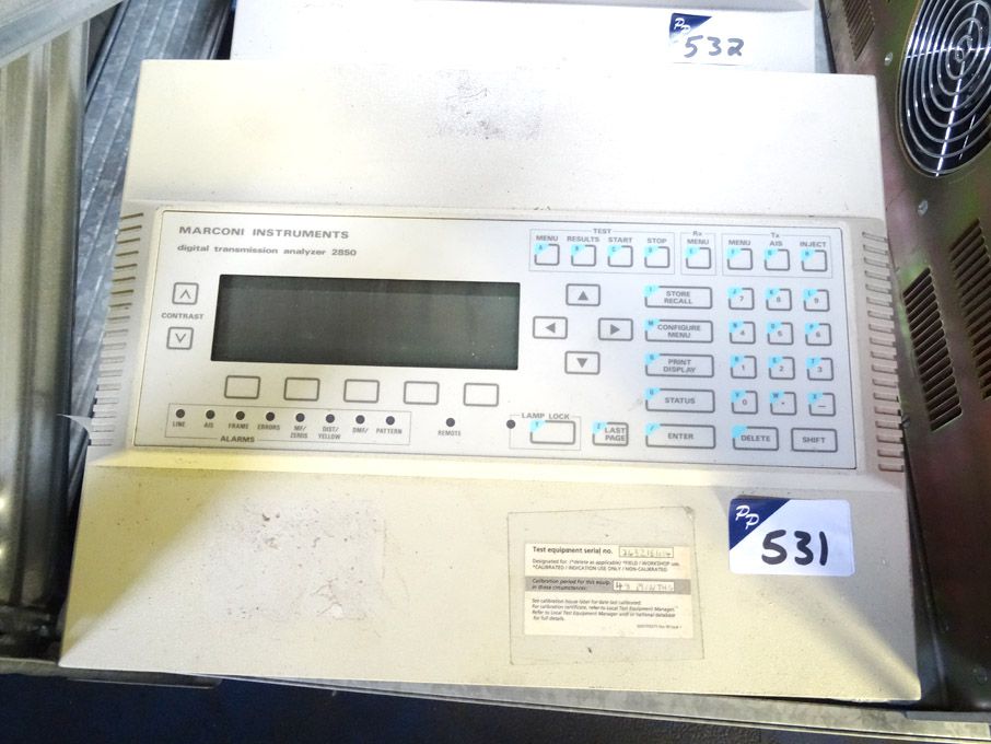 Marconi 2850 2MBits transmission analyser - lot l...