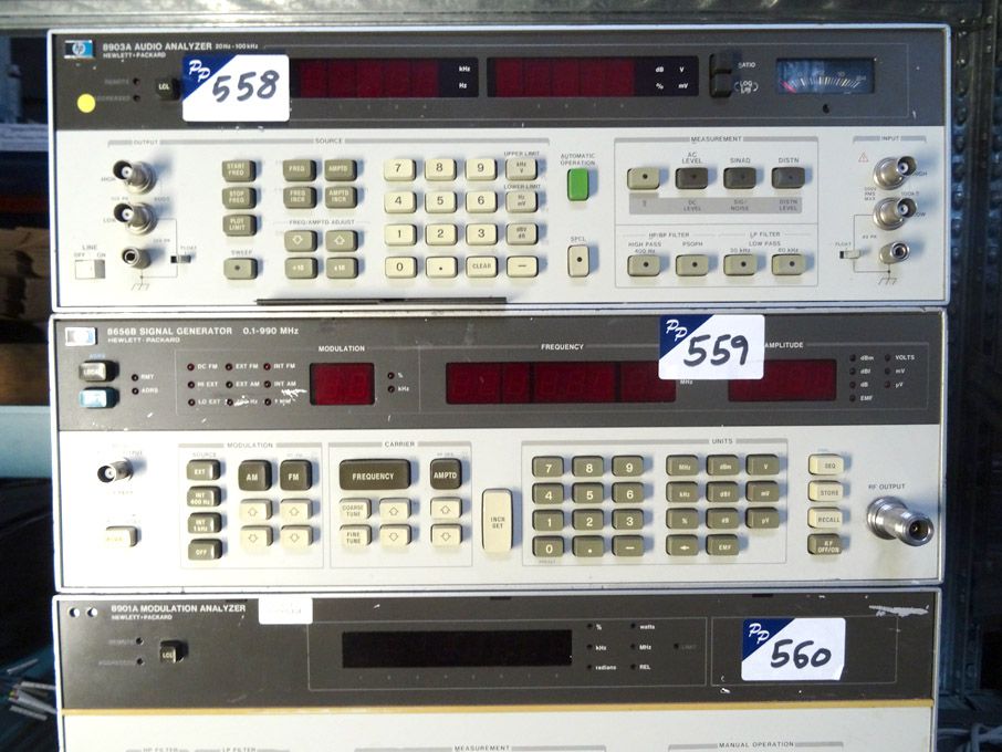 HP 8656B signal generator, 0.1 - 990NHz - lot loca...