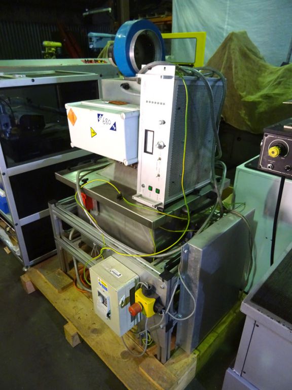 Elec Poly microwave treatment rig with GU025 gener...