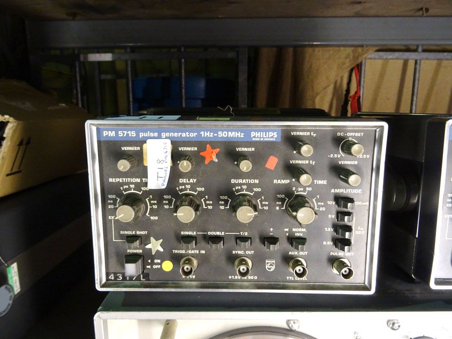 Philips PM5715 pulse generator, 1Hz - 50MHz - lot...