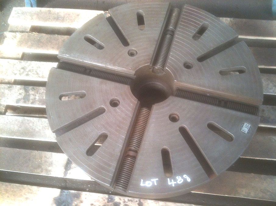 Elliot 24" face plate / chuck - Lot located at: A...