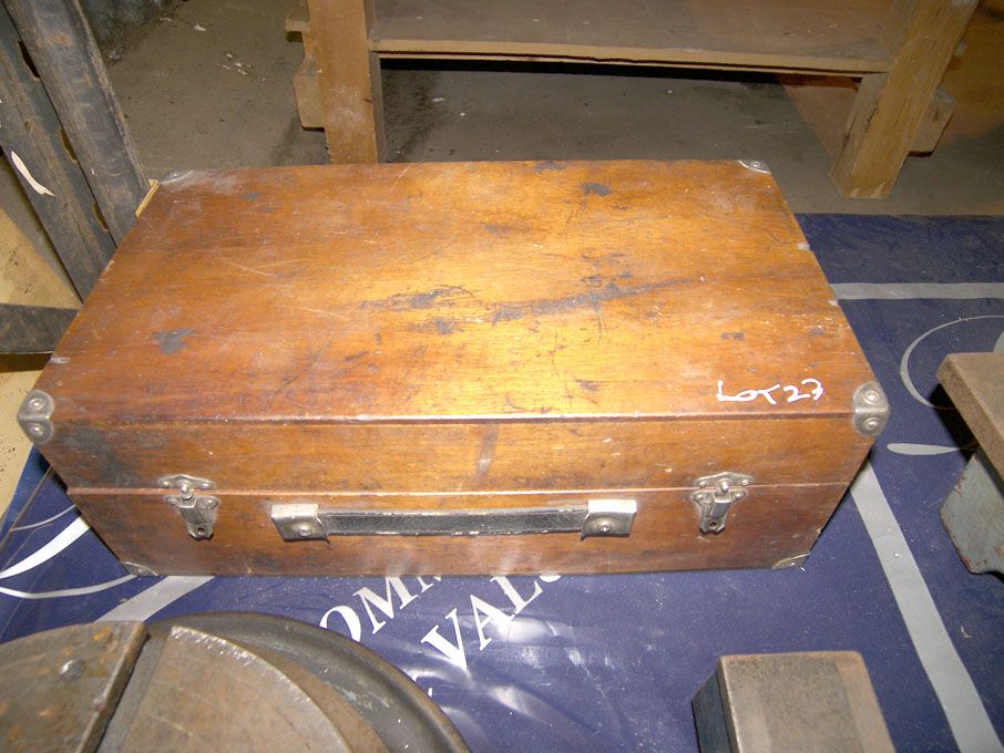 Cheney 4 compartment wooden storage chest