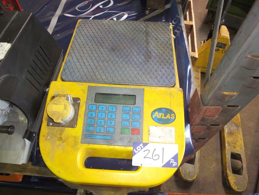 Atlas 100kg digital scale - Lot located at: PP Sal...