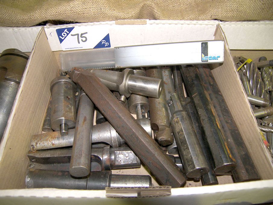 Qty HSS tip turning tools, boring bars - Lot locat...