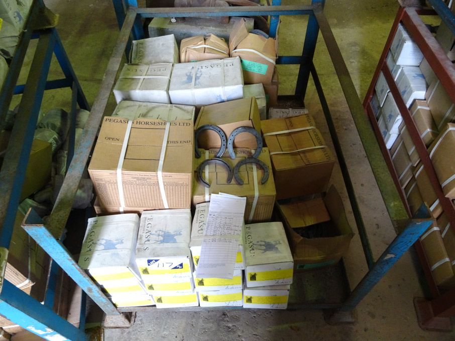 425 pairs approx horseshoes inc: 27pr - 5 x 7/8 x...