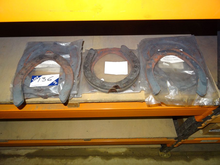 9 pairs Craftsman heavy horseshoes inc: 9 1/2 & 10...