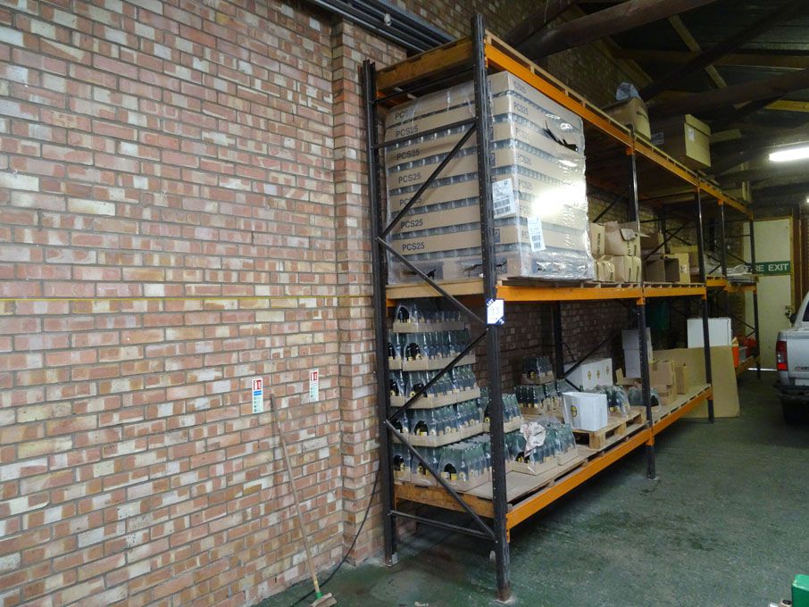 4 bays heavy duty boltless pallet racking, 2700x90...