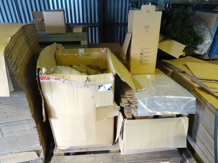 Qty 20 litre bag & box with packing on pallet