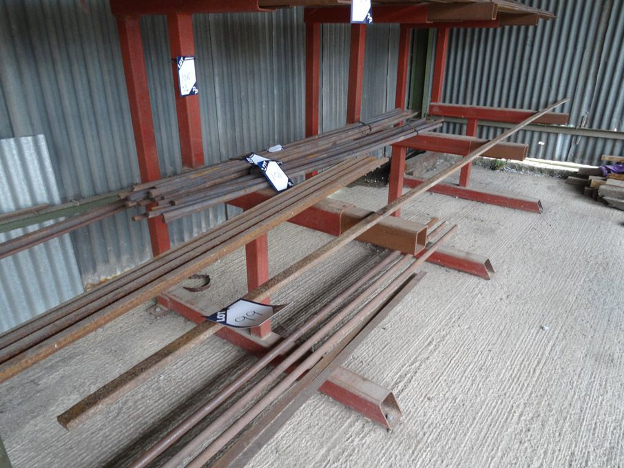 1 length shire horse section steel, 1 1/2" x 1 1/4...