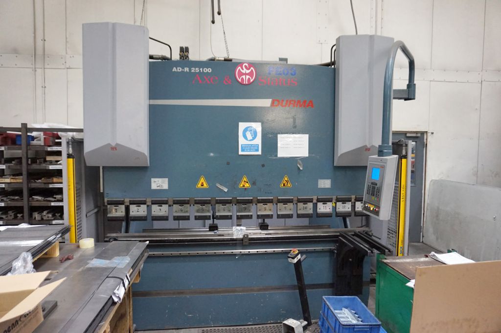 Durma (Axe & Status) AD-R25100 CNC downstroking pr...