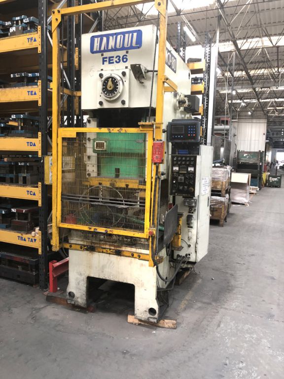 Hanoul HNCP-80 mechanical press, 80 ton capacity,...