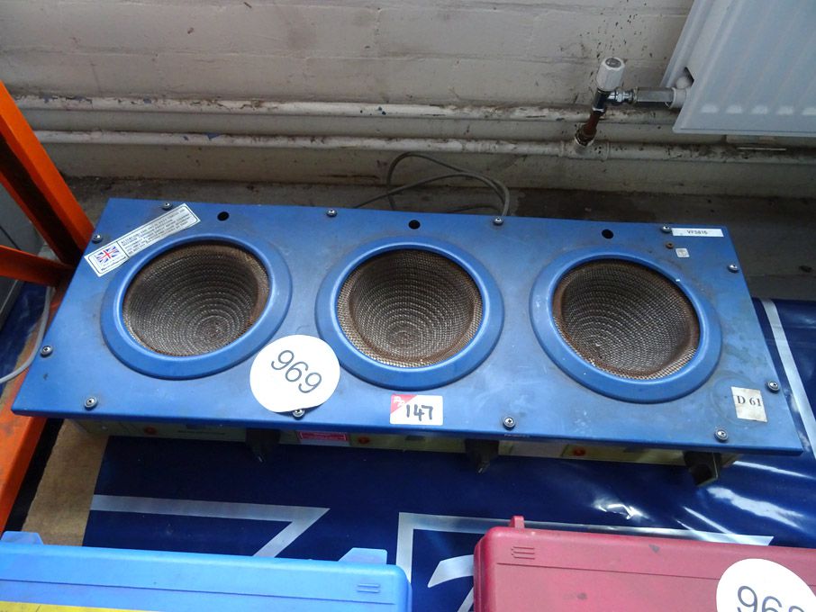 Electromantle Electrothermal 3 dish heating unit
