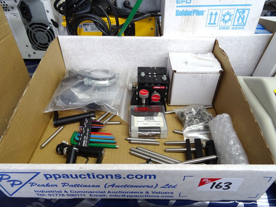 Qty various Thor Labs equipment