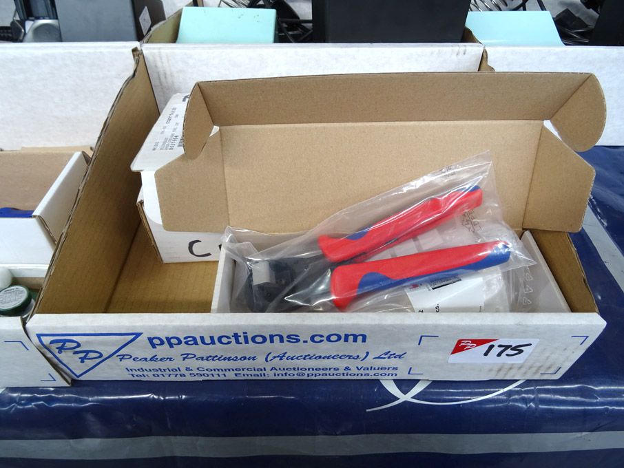 Molex ribbon crimp tool, Wurth crimp tool (boxed &...