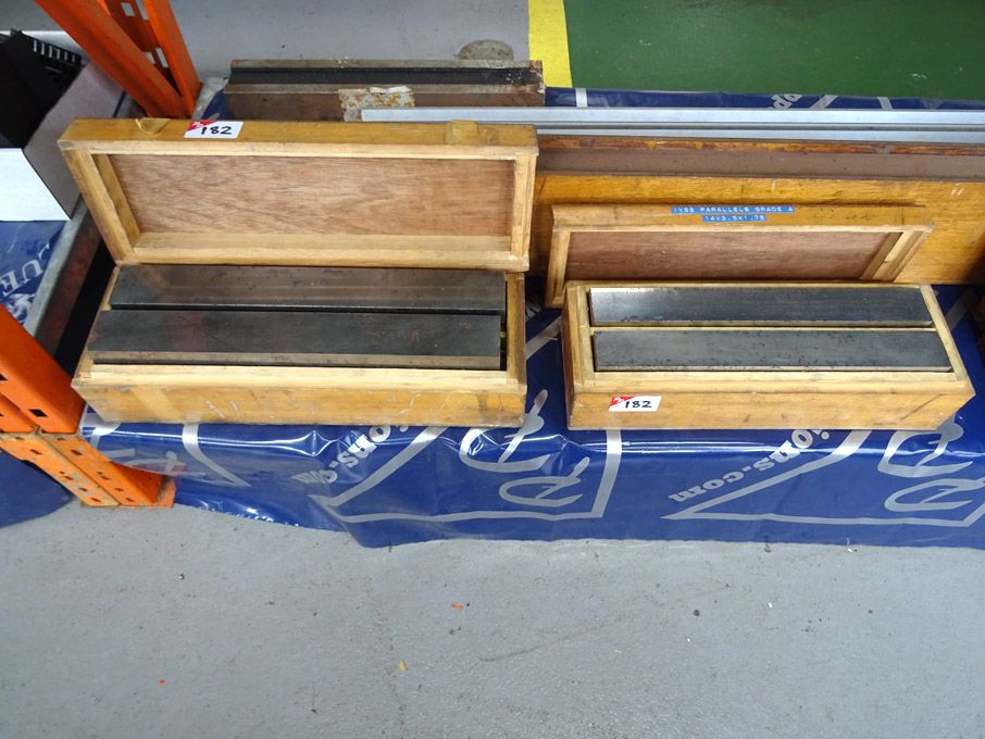 2 sets steel parallels, 350mm, 410mm
