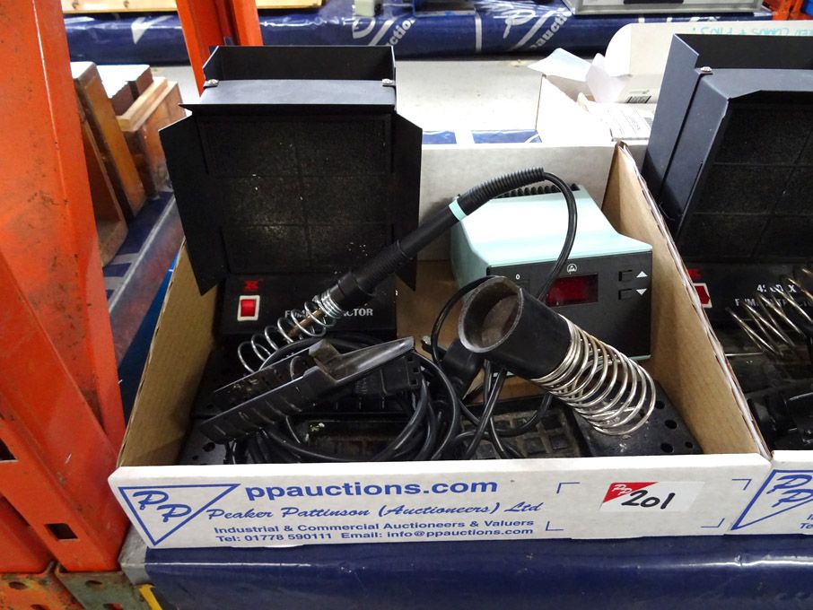 Weller soldering iron, XY-Tronic 426DLX fume extra...