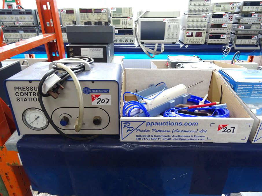 Stratagene pressure control station, Atec Suros