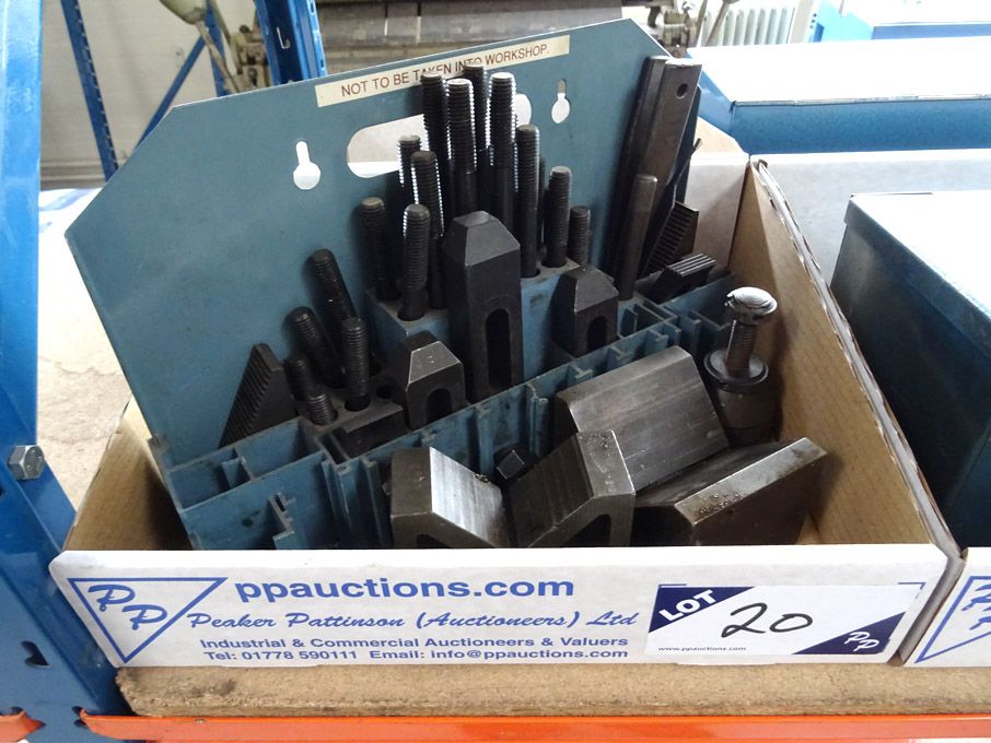 Qty various clamping equipment