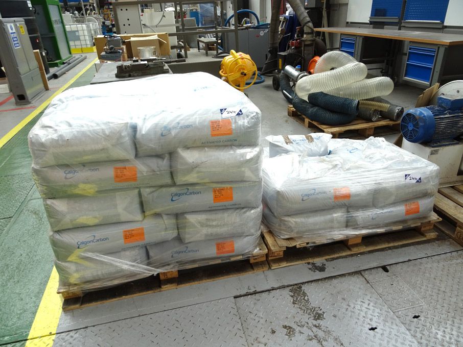 26 bags (25kg per bag) activated carbon, 207C 4x8...