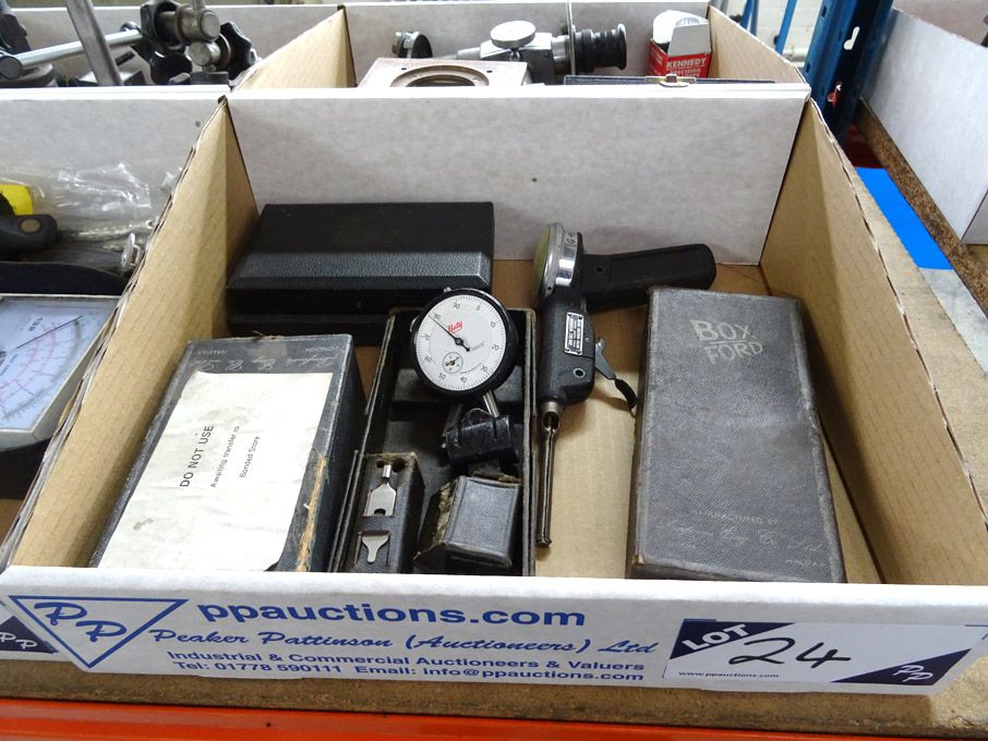 Qty various John Bull Intercheck, 2x Box Ford, Bat...