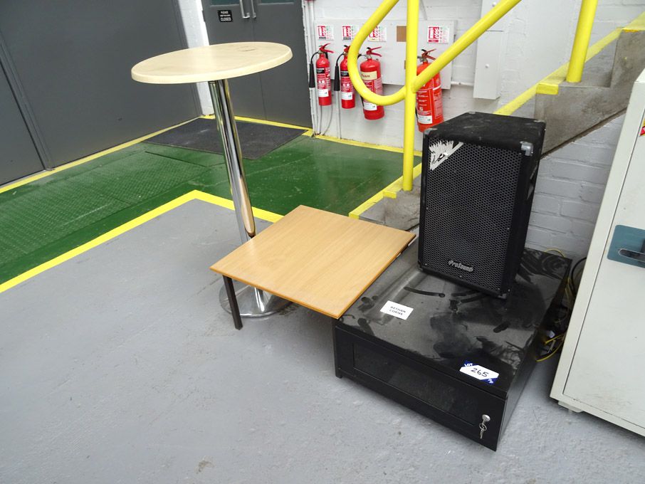 Mobile computer cabinet, 600x800x330mm, Pro Sound...