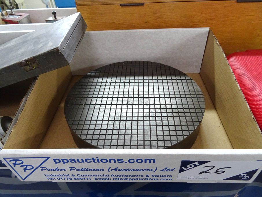 10" dia CI marking slab