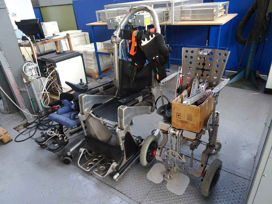 3x electric wheelchairs (unfinished project - spar...
