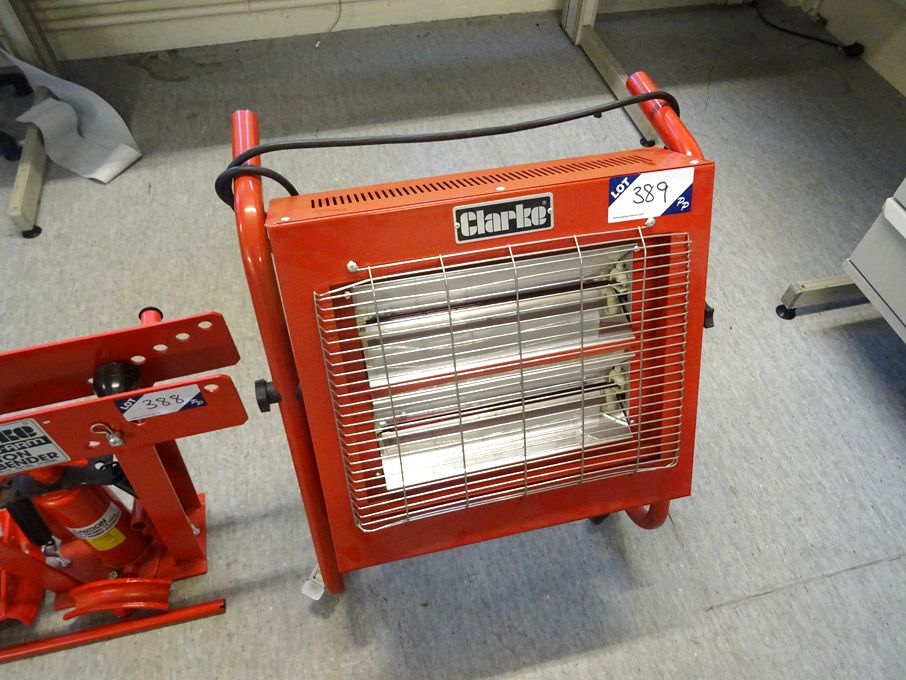 Clarke 370SP electric radiant heater, 3kW (2014)