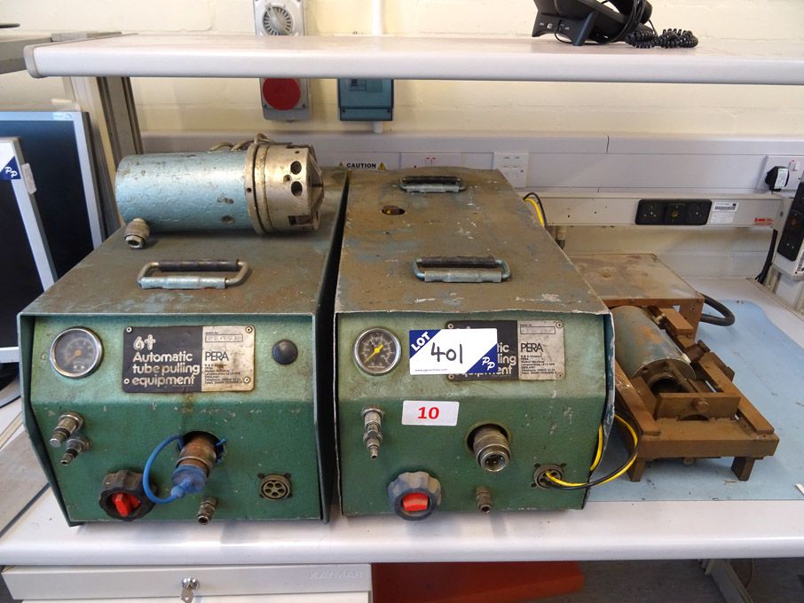 2x 6T automatic tube pullers (spares or repair)