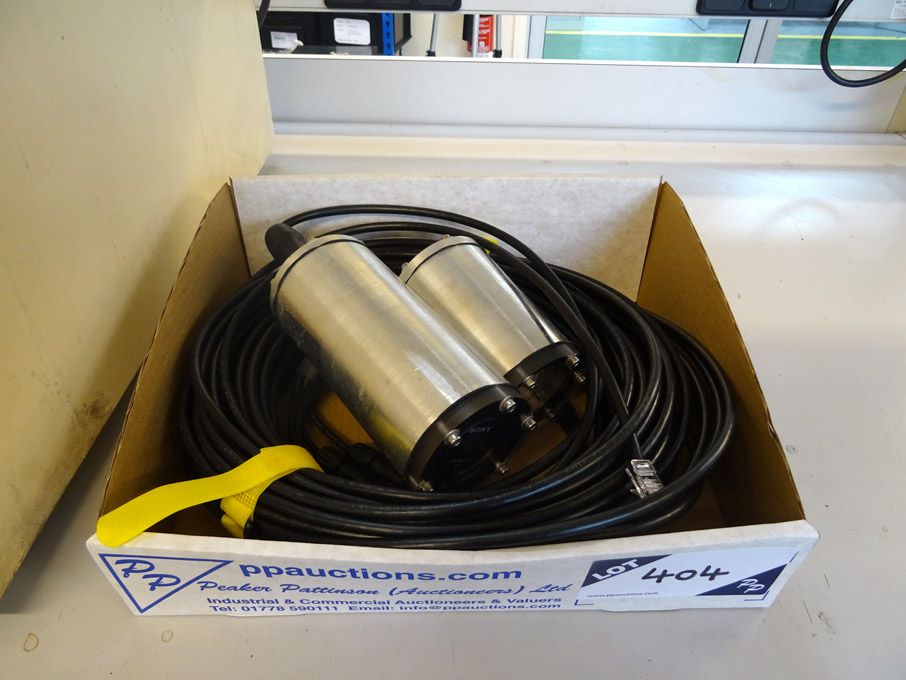 Sony Ipela HD camera and sensor in enclosure with...
