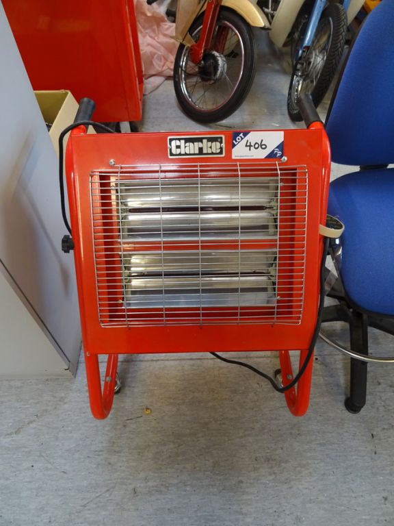 Clarke 370SP electric radiant heater, 3kW (2014)