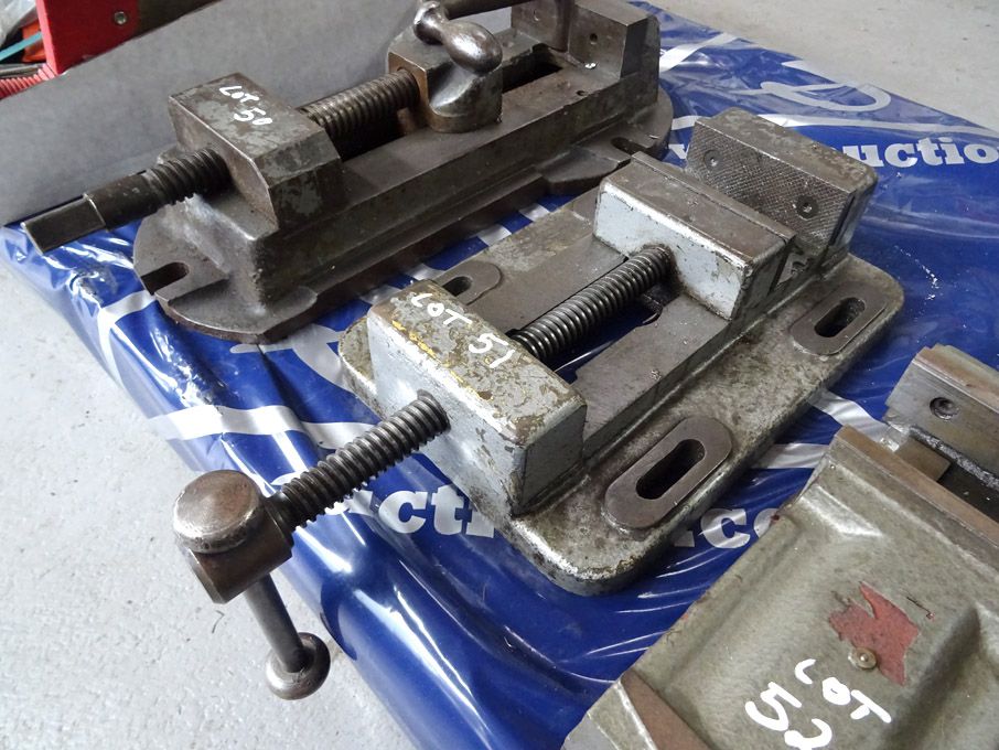 4" machine vice