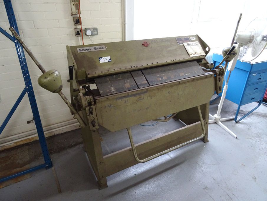 Selsen Besco BPP416 box & pan folder, 1250mm