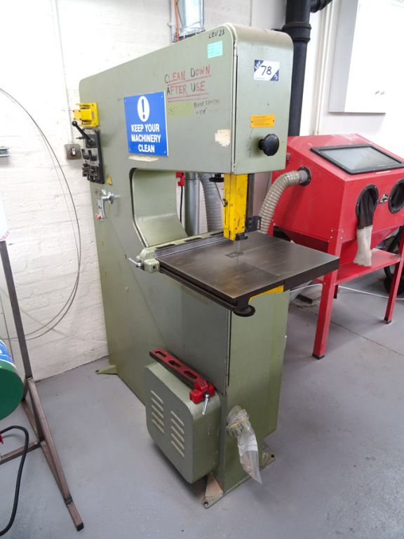 Startrite 24V10 vertical bandsaw, 600mm throat, 48...