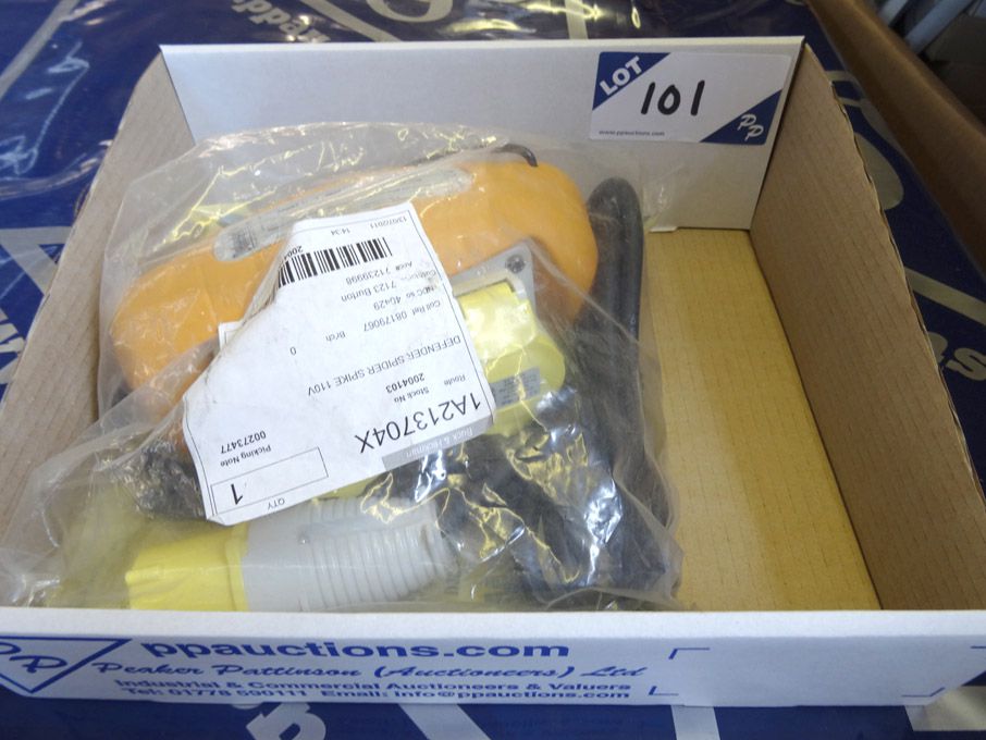 Defender 2-way Spider Spike 110v compact splitter...
