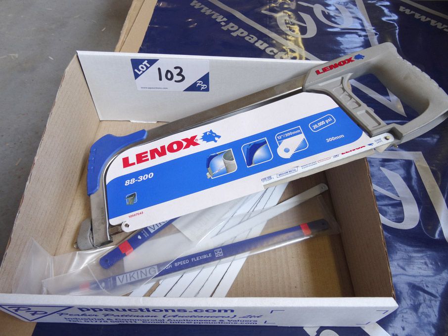 Lenox 88-300 300mm hacksaw with 100 approx 300mm h...
